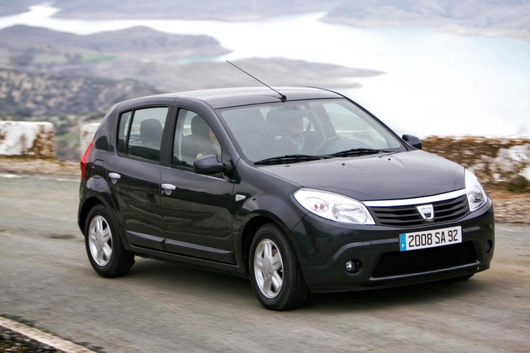 Передняя стойка renault sandero